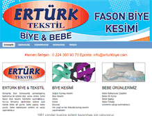 Tablet Screenshot of erturkbiye.com